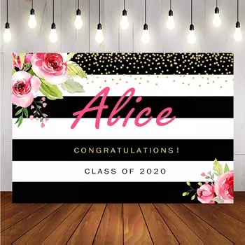 Class fo 2020 backdrop for prom party decoration supplies congratulations photo background customize black and white stripe
Class fo 2020 backdrop for prom party decoration supplies congratulations photo background customize black and white stripe