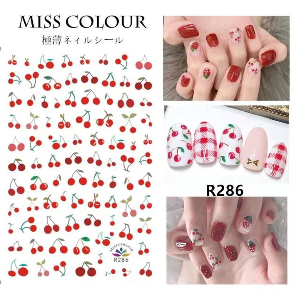 1 Pcs Nail Sticker Multicolor Nail Nail Sticker Nail Sticker Rainbow Cherry Watermelon Cute Decal Professional Nail Supplies
1 Pcs Nail Sticker Multicolor Nail Nail Sticker Nail Sticker Rainbow Cherry Watermelon Cute Decal Professional Nail Supplies