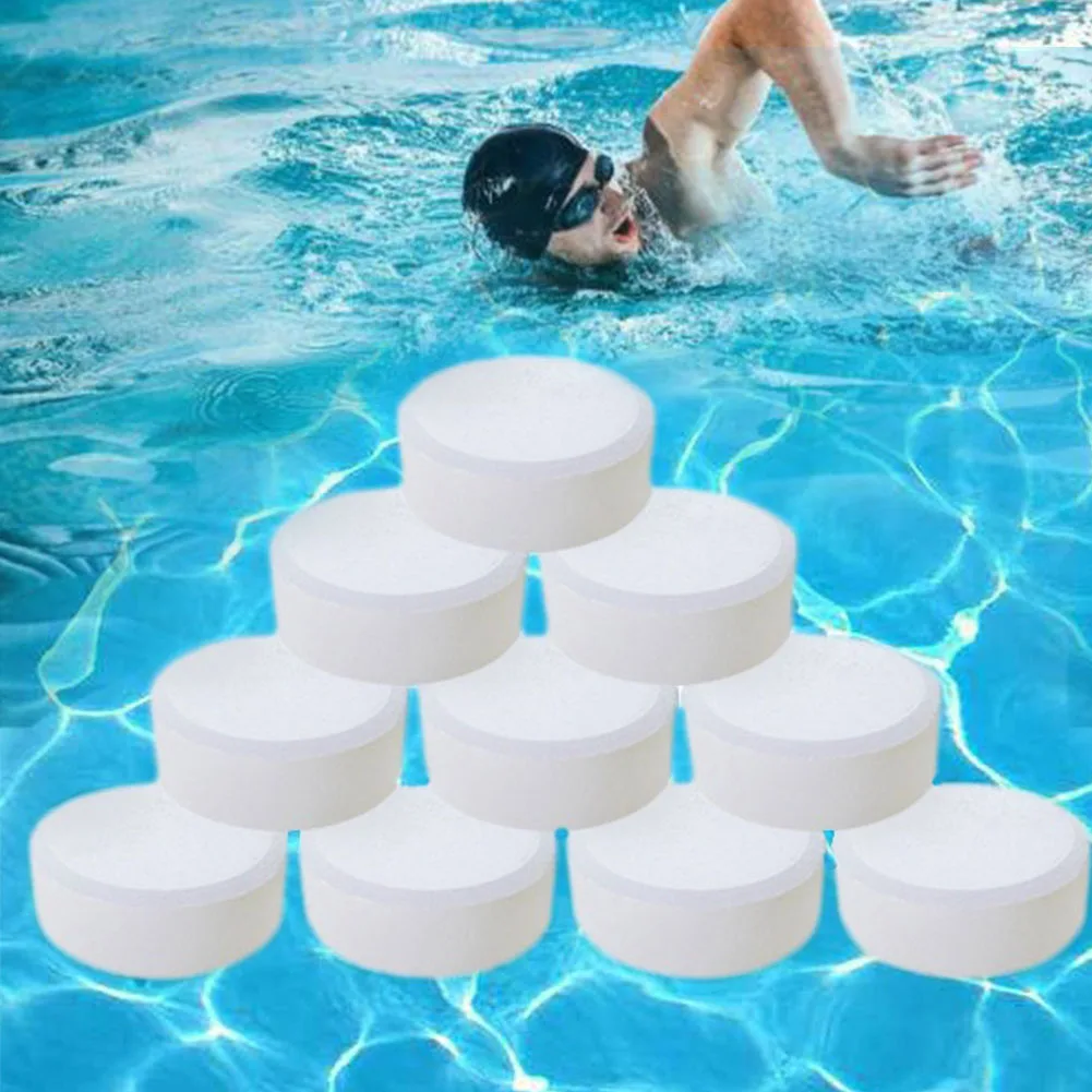 50PCS Outdoor Swimming Pool Effervescent Algaecide Multifunction Spa Practical Sterilization Tub Chlorine Tablets Water Cleaning
50PCS Outdoor Swimming Pool Effervescent Algaecide Multifunction Spa Practical Sterilization Tub Chlorine Tablets Water Cleaning
