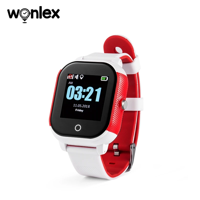 Wonlex GW700S Детские умные часы водонепроницаемые GPS поиск местоположения 2G Sim Wi