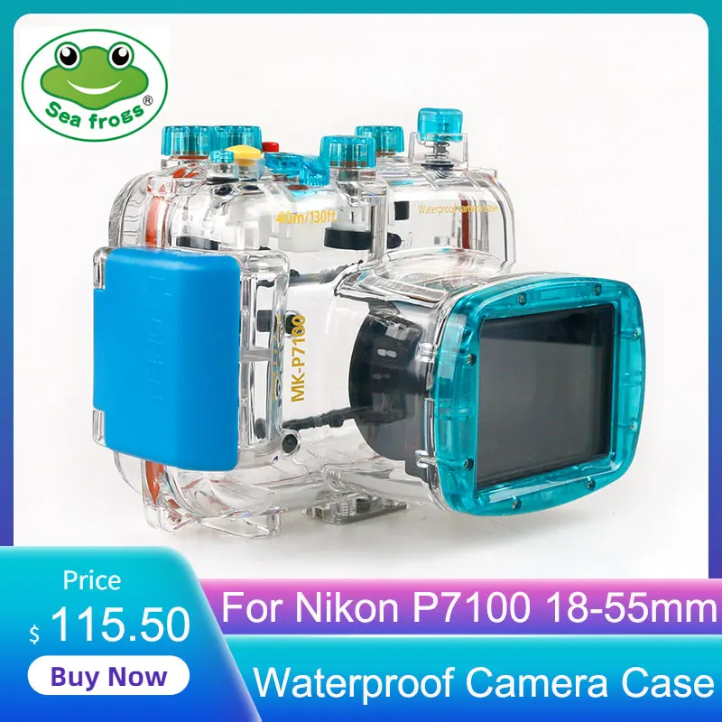 For Nikon P7100 18-55mm Digital Camera Diving Case Underwater Waterproof Housing Case Transparent Waterproof Cover
For Nikon P7100 18-55mm Digital Camera Diving Case Underwater Waterproof Housing Case Transparent Waterproof Cover