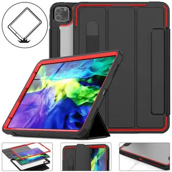 Transparent Back for iPad Pro 11 case 2020 Auto Sleep&Wake Up Protective Cover with Pencil Holder for ipad pro 2020 Smart Cover 
Transparent Back for iPad Pro 11 case 2020 Auto Sleep&Wake Up Protective Cover with Pencil Holder for ipad pro 2020 Smart Cover