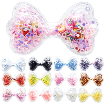 60x36mm Bowknot Shape Transparent Qucksand Shaker Bling Sequins DIY Make Hair Clip Accessories Craft Phone Decoration,10Yc10656
60x36mm Bowknot Shape Transparent Qucksand Shaker Bling Sequins DIY Make Hair Clip Accessories Craft Phone Decoration,10Yc10656