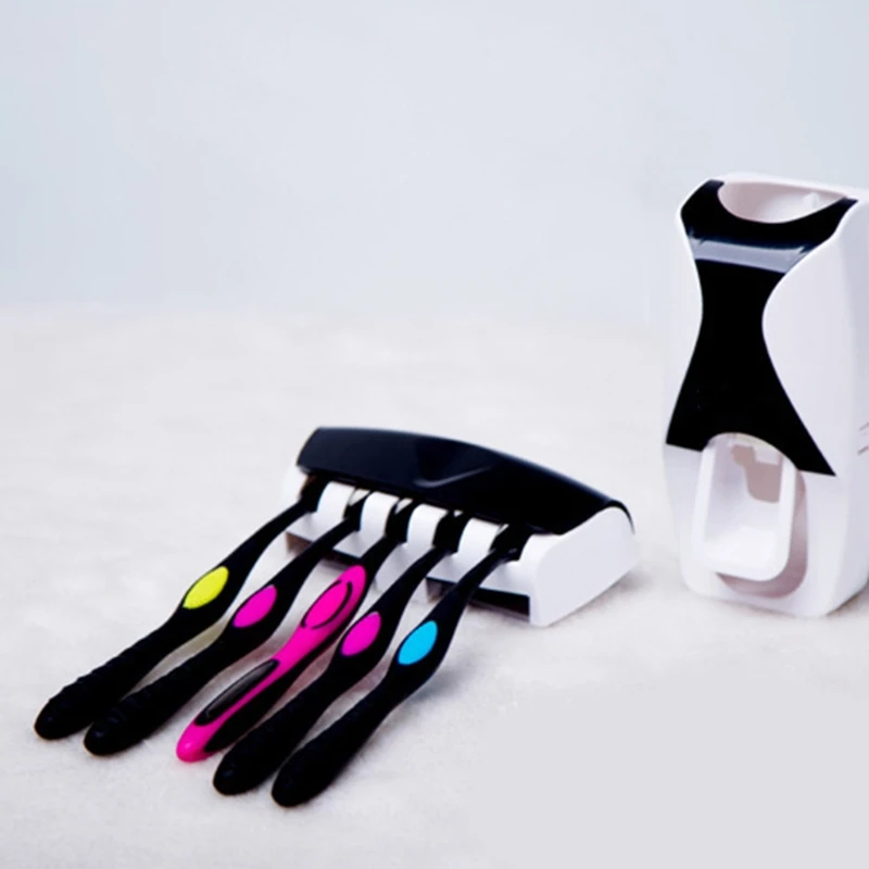Perforation-free Toothbrush Storage Holder Plastic Silicone Wall Mount Toothpaste Squeezing Rack Set For Home Bathroom,Hotel
Perforation-free Toothbrush Storage Holder Plastic Silicone Wall Mount Toothpaste Squeezing Rack Set For Home Bathroom,Hotel