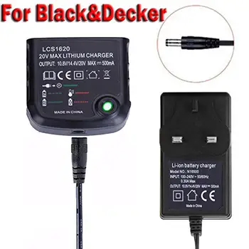500mAh 3-in-1 Charger BLACK&DECKER/PORTER-CABLE/STANLEY 20V Lithium Batteries LCS1620 US/EU/UK Plug Charger Power Supply
500mAh 3-in-1 Charger BLACK&DECKER/PORTER-CABLE/STANLEY 20V Lithium Batteries LCS1620 US/EU/UK Plug Charger Power Supply