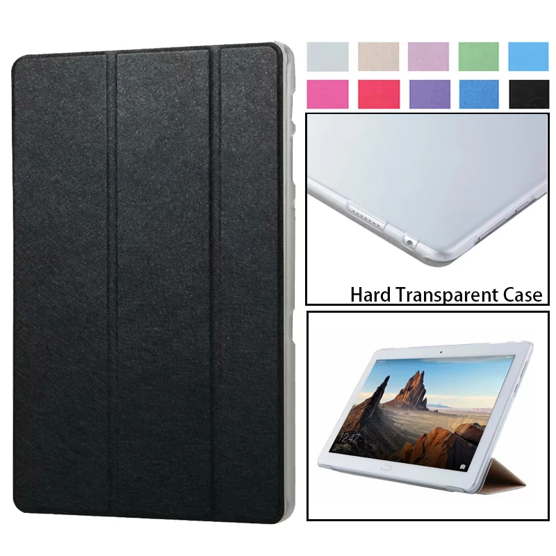 Тонкий чехол из искусственной кожи для Huawei MediaPad M5 Lite 10 1 дюйма откидной складной