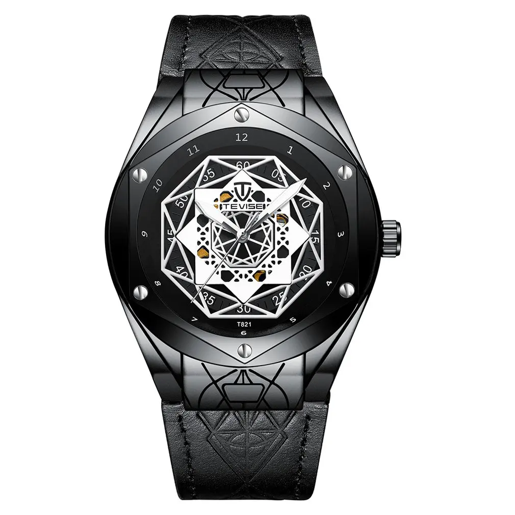 TEVISE Fashion Men'S Watch Mechanical Watch Gold Black Hollow Dial Night Light Mechanical Sports Watch 2019
TEVISE Fashion Men'S Watch Mechanical Watch Gold Black Hollow Dial Night Light Mechanical Sports Watch 2019