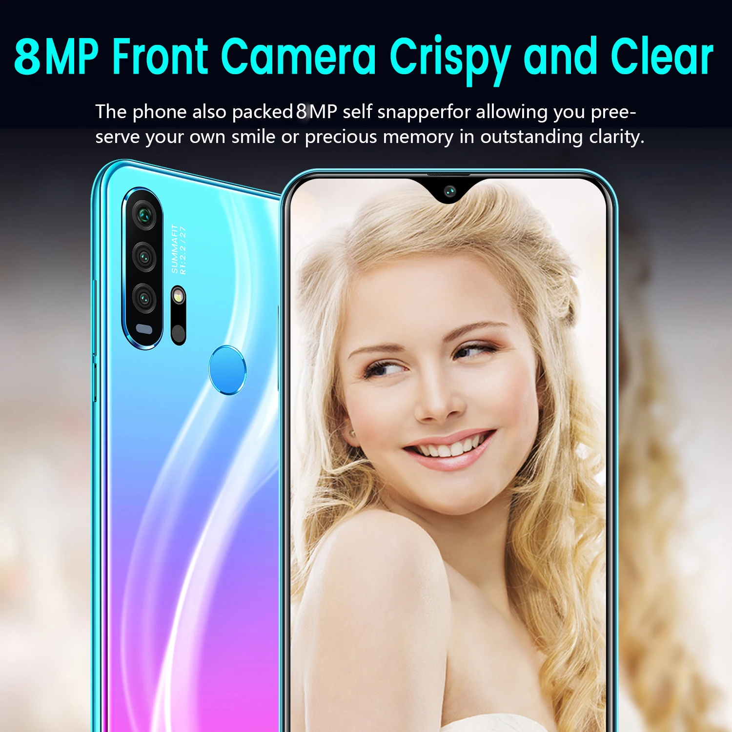 Global Version SOYES R30 Plus Mobile Phones 6.3inch 4G LTE Cell Phones Android face ID 4500mAh Smartphone 4GB RAM 64GB ROM Phone