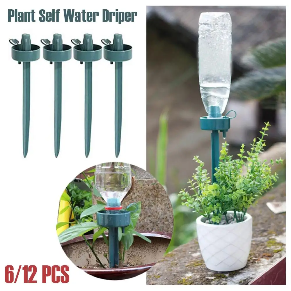 12/6/PCS Self-contained Auto Drip Irrigation Watering System Automatic Watering Spike Kit for Plants Flower garden House Tools
12/6/PCS Self-contained Auto Drip Irrigation Watering System Automatic Watering Spike Kit for Plants Flower garden House Tools