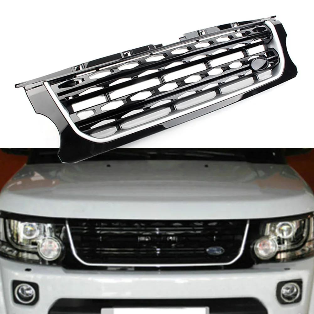 Glossy Black ABS Car Front Bumper Honey Comb Mesh Racing Grill Grille w/ Logo For 2014 2015 2016 Land Rover Discovery 4 LR4
Glossy Black ABS Car Front Bumper Honey Comb Mesh Racing Grill Grille w/ Logo For 2014 2015 2016 Land Rover Discovery 4 LR4