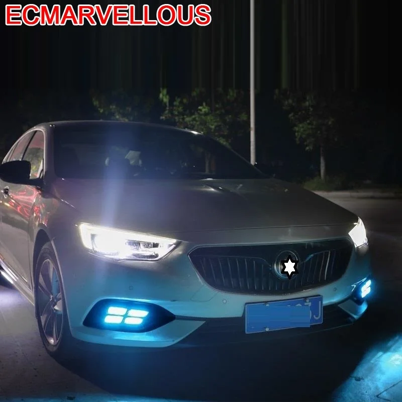 Ходовые автомобили наружные Neblineros Para авто Drl запчасти светодиодные фары передние