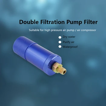 High Pressure Pump Air Filter 300BAR 4500PSI Aluminum Alloy Water-Oil Separator for Paintball PCP Pump M10x1 Thread 50cm Hose
High Pressure Pump Air Filter 300BAR 4500PSI Aluminum Alloy Water-Oil Separator for Paintball PCP Pump M10x1 Thread 50cm Hose