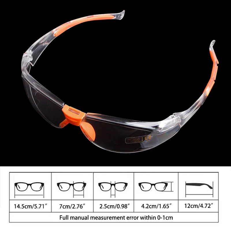 Eye Protection Anti Fog Clear Protective Safety Glasses For Lab Outdoor Work J6PB