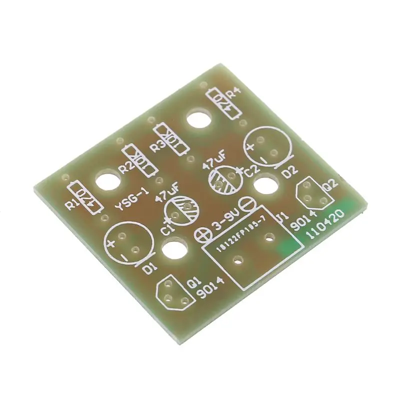 1Set Electronic DIY Making Kits Breathing Light Repair Parts Flashing Lamp Electronic Circuit Board Tools
