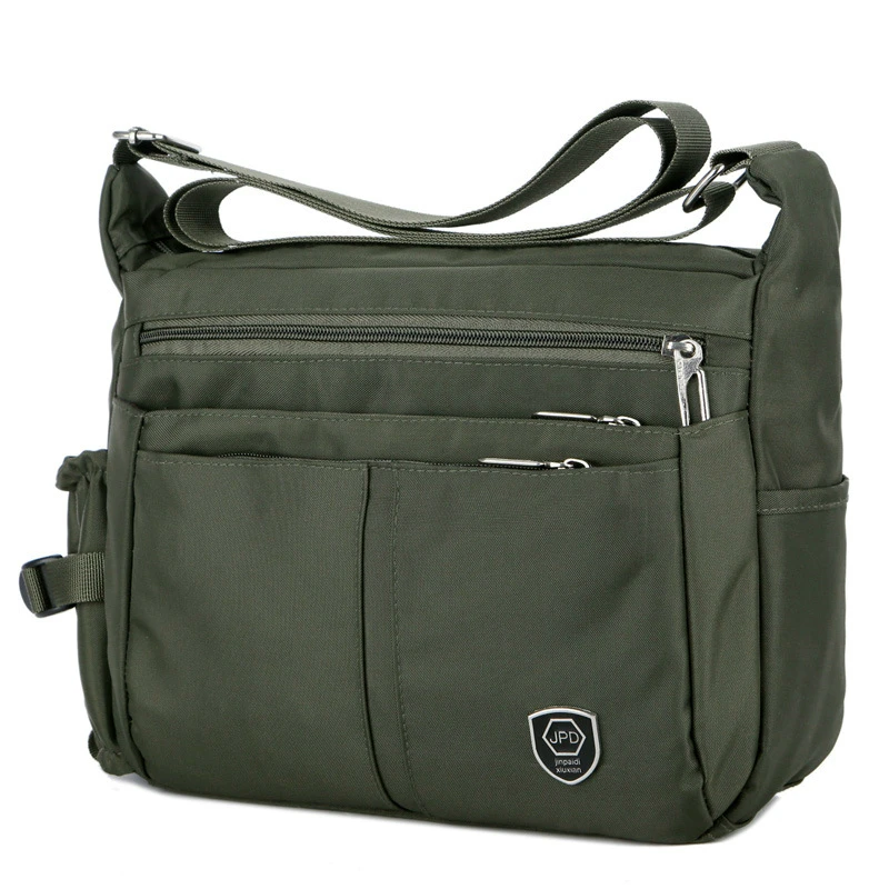 Casual Men's Shoulder Messenger Bag Splash-proof Nylon Oxford High Capacity Horizonta Shoulder Bag With Water Cup Side Pocket
Casual Men's Shoulder Messenger Bag Splash-proof Nylon Oxford High Capacity Horizonta Shoulder Bag With Water Cup Side Pocket