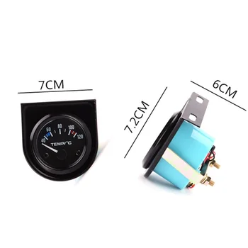 Universal 52MM black accurate water temperature meter measuring range for car Digital Backlight LCD Film
Universal 52MM black accurate water temperature meter measuring range for car Digital Backlight LCD Film