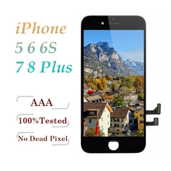 10pcs/lot Grade AAA+ LCD Display For i 5S 6 6S Plus 7 8 Plus Touch Digitizer Complete Screen Assembly Replacement with Fast DHL
10pcs/lot Grade AAA+ LCD Display For i 5S 6 6S Plus 7 8 Plus Touch Digitizer Complete Screen Assembly Replacement with Fast DHL