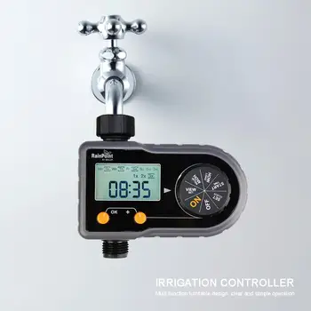 Smart Automatic Home Garden Water Timer Irrigation Timer Watering Timer Ball Valve Controller System With LCD Display
Smart Automatic Home Garden Water Timer Irrigation Timer Watering Timer Ball Valve Controller System With LCD Display