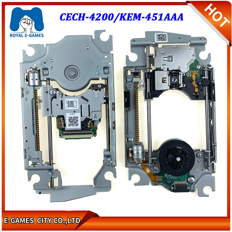 2PCS/Lot New KEM-451AAA kem 451aaa for PS3 Super Slim CECH-4200 KES-451 Laser Lens reader with deck mechanism
2PCS/Lot New KEM-451AAA kem 451aaa for PS3 Super Slim CECH-4200 KES-451 Laser Lens reader with deck mechanism