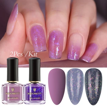 BORN PRETTY 2PCS Nail Polish Set 6ml Shining Mica Transparent Red Orange Glittering Nail Art Polish Varnish Design Manicuring 
BORN PRETTY 2PCS Nail Polish Set 6ml Shining Mica Transparent Red Orange Glittering Nail Art Polish Varnish Design Manicuring