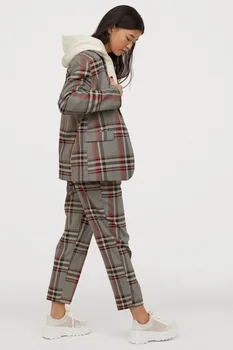 2020 new Spring Summer European plaid Pattern zaraing women pants Trousers vadiming sheining female pants DFT27551
2020 new Spring Summer European plaid Pattern zaraing women pants Trousers vadiming sheining female pants DFT27551