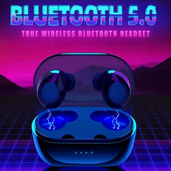 Bluetooth Headset TWS5.0 Earbud Mini Sports Waterproof Stereo Headset Supports Call Function, Voice Control, Music Playback
Bluetooth Headset TWS5.0 Earbud Mini Sports Waterproof Stereo Headset Supports Call Function, Voice Control, Music Playback