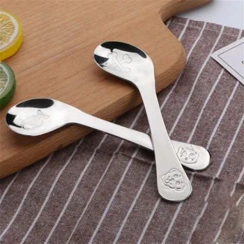 1Pcs Kids Tableware Stainless Steel Feeding Spoon Cute Cartoon Animal Pattern Spoons Children Dessert Ice Cream Tableware Set
1Pcs Kids Tableware Stainless Steel Feeding Spoon Cute Cartoon Animal Pattern Spoons Children Dessert Ice Cream Tableware Set