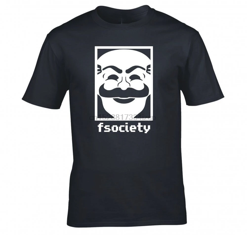 Футболка Mr Robot F Legend M & aacutescara Camiseta Nueva классный подарок |