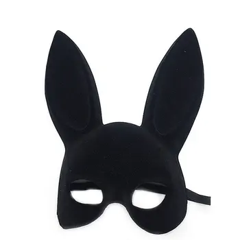 Black Women Girl Sexy Rabbit Ears Mask Cute Bunny Long Ears Bondage Mask Halloween Masquerade Party KTV Cosplay Costume Props
Black Women Girl Sexy Rabbit Ears Mask Cute Bunny Long Ears Bondage Mask Halloween Masquerade Party KTV Cosplay Costume Props