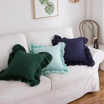 Pop Ruffles Solid Color Pillow Cover Decorative Cushions For Sofa Bed Home Decor Cushion Cover Linen Cotton Green Throw Pillows
Pop Ruffles Solid Color Pillow Cover Decorative Cushions For Sofa Bed Home Decor Cushion Cover Linen Cotton Green Throw Pillows