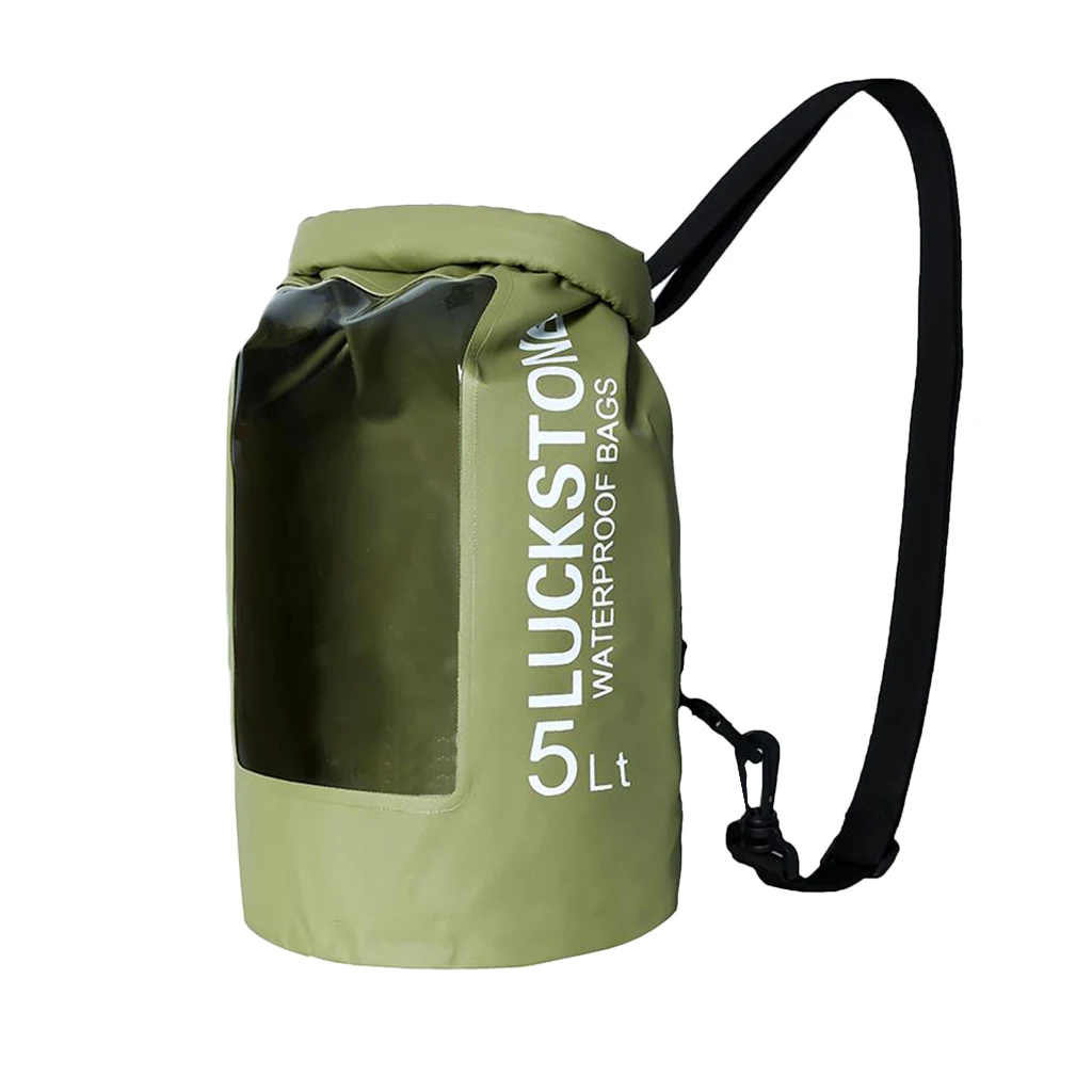 5L Sports Waterproof Dry Bag Sack Backpack Pouch Floating Boating Camping Hiking 5L Sports Waterproof Dry Bag Sack Backpack Pouch Floating Boating Camping Hiking