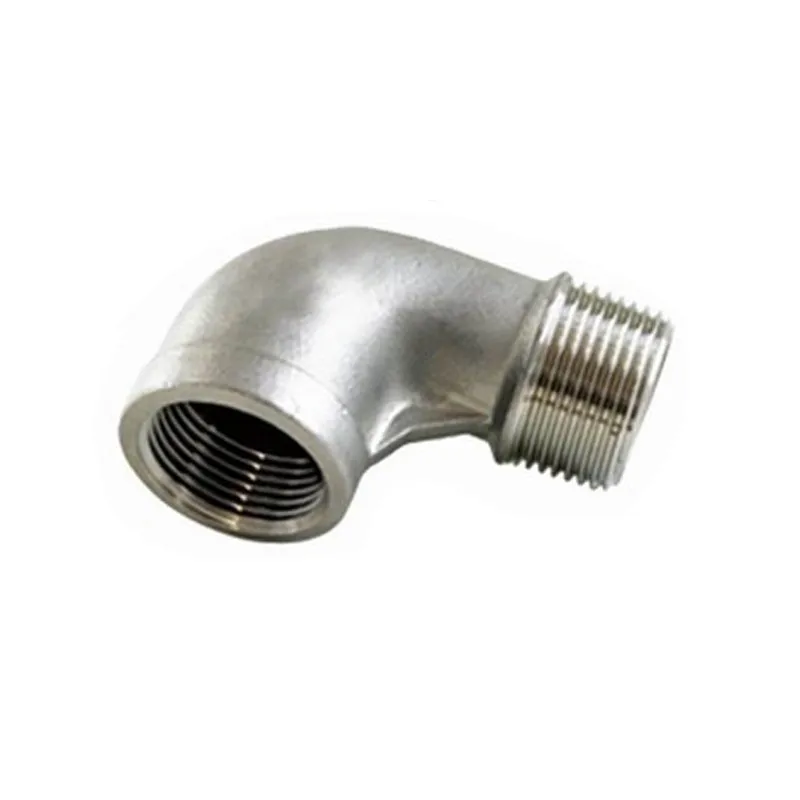 BSPT 3/8" DN10 Stainless Steel SS304 Female-Male Fuel Street Elbow Threaded Pipe Fittings For Water Gas Oil
BSPT 3/8" DN10 Stainless Steel SS304 Female-Male Fuel Street Elbow Threaded Pipe Fittings For Water Gas Oil