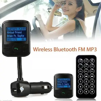 Car Bluetooth Car Kit FM Transmitter MP3 Player Steering For iPhone Wheel iPad MP3/WMA Handsfree Htc 2.1A Google 5V Samsung J1P3
Car Bluetooth Car Kit FM Transmitter MP3 Player Steering For iPhone Wheel iPad MP3/WMA Handsfree Htc 2.1A Google 5V Samsung J1P3