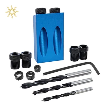 Oblique Hole Locator Drill Bits 15 Degree Angle Locator Bits Hole Jig Clamp Kit For Woodworking Hand Tools K802
Oblique Hole Locator Drill Bits 15 Degree Angle Locator Bits Hole Jig Clamp Kit For Woodworking Hand Tools K802