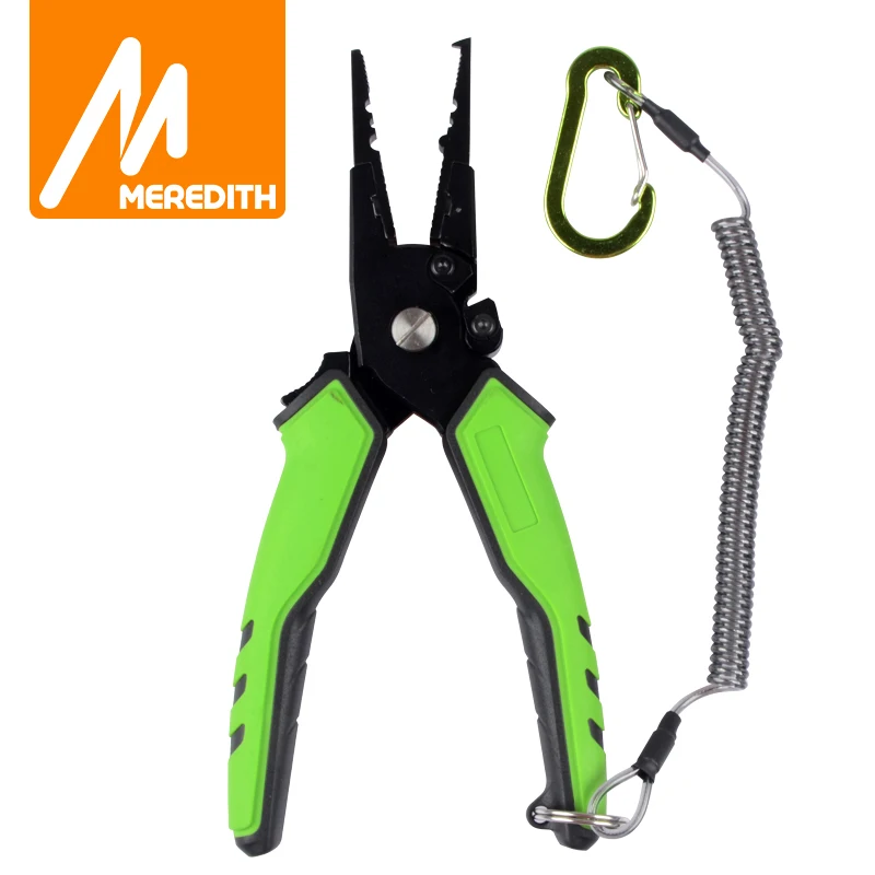 MEREDITH Multifunctional Aluminum Alloy Fishing Pliers Split Ring Cutter Fishing Holder Tackle with Sheath&Retractable Tether
MEREDITH Multifunctional Aluminum Alloy Fishing Pliers Split Ring Cutter Fishing Holder Tackle with Sheath&Retractable Tether