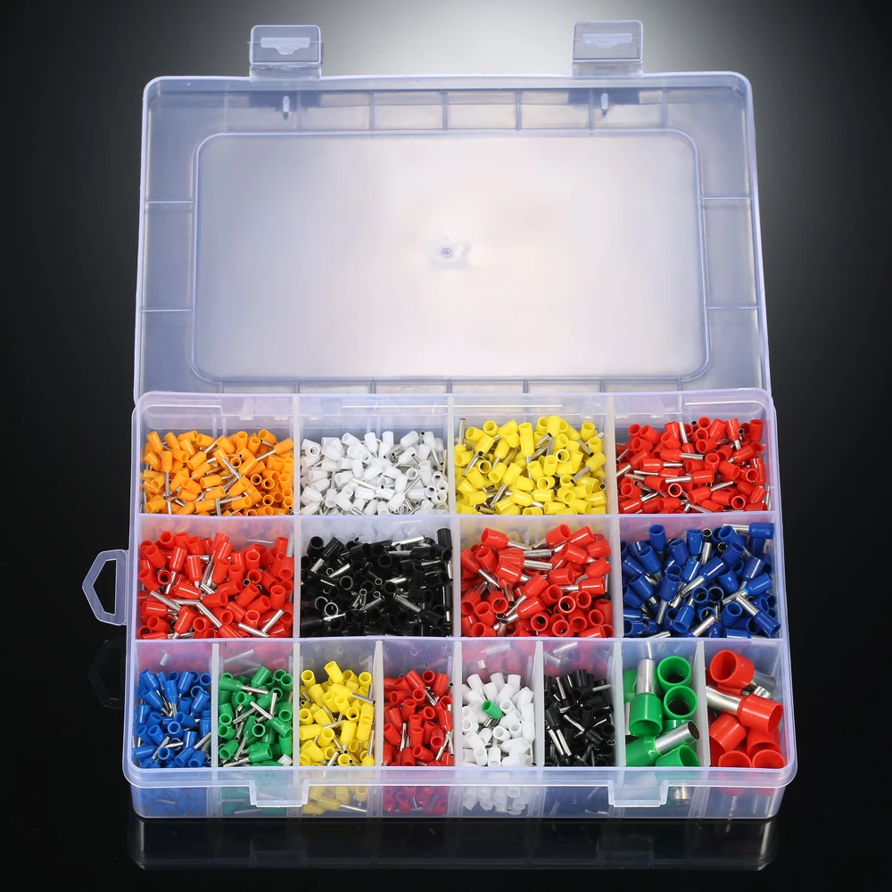 2120PCS wire Terminals Wire Copper Crimp Connector Insulated Cord Pin End Terminals AWG22-5 Electrical Wire Connector
2120PCS wire Terminals Wire Copper Crimp Connector Insulated Cord Pin End Terminals AWG22-5 Electrical Wire Connector