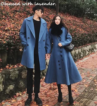 Obsessed with lavender.The new sweethearts outfit is equipped with A-type coat and men's and women's winter oversize coat.Studen
Obsessed with lavender.The new sweethearts outfit is equipped with A-type coat and men's and women's winter oversize coat.Studen