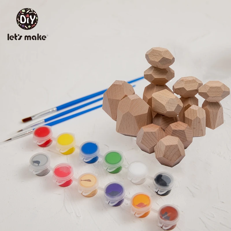 Let's Make Baby Montessori Toys Sets Children's Wooden Graffiti Blocks Kid Learning Toy Safe Wooden Blocks Educational Toy
Let's Make Baby Montessori Toys Sets Children's Wooden Graffiti Blocks Kid Learning Toy Safe Wooden Blocks Educational Toy