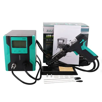 SS-331H Anti-static High Power Strong Suction Desoldering Pump Electric Desoldering Gun For PCB Circuit Board Repair
SS-331H Anti-static High Power Strong Suction Desoldering Pump Electric Desoldering Gun For PCB Circuit Board Repair