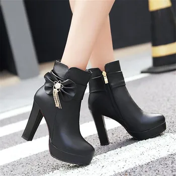 BBZAI New pattern Europe and America Women's Boots 11CM Big code Martin Short boots Fashion Show botas mujer 34-42 43
BBZAI New pattern Europe and America Women's Boots 11CM Big code Martin Short boots Fashion Show botas mujer 34-42 43