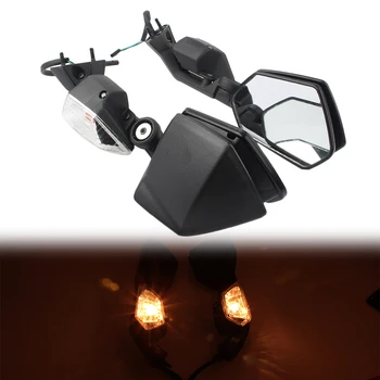 Motorcycle Rear View Rearview Side Mirrors w/ LED Turn Signal For Kawasaki Ninja ZX-10R ZX10R 2004-2011 & ZX-6R ZX6R 2005-2008
Motorcycle Rear View Rearview Side Mirrors w/ LED Turn Signal For Kawasaki Ninja ZX-10R ZX10R 2004-2011 & ZX-6R ZX6R 2005-2008