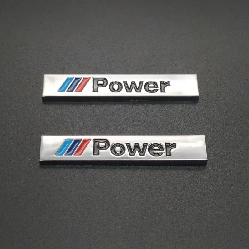 2pcs M power Motorsport Metal Logo Car Sticker Rear Trunk Emblem for BMW E46 E30 E34 E36 E39 E53 E60 E90 Car styling
2pcs M power Motorsport Metal Logo Car Sticker Rear Trunk Emblem for BMW E46 E30 E34 E36 E39 E53 E60 E90 Car styling