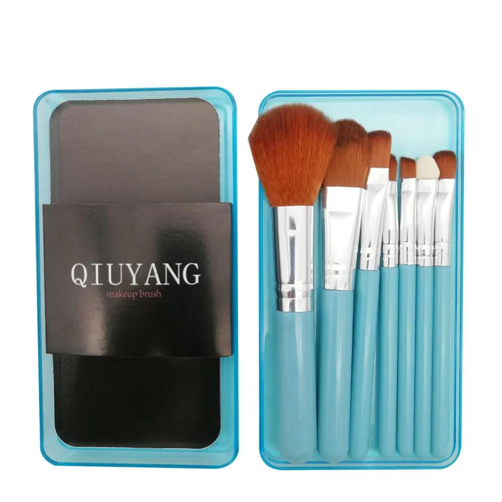 7Pcs Makeup Brush Set High Quality Foundation Powder Eyeshadow Brush with Plastic Boxed Cosmetic Beauty Tool Kit
7Pcs Makeup Brush Set High Quality Foundation Powder Eyeshadow Brush with Plastic Boxed Cosmetic Beauty Tool Kit