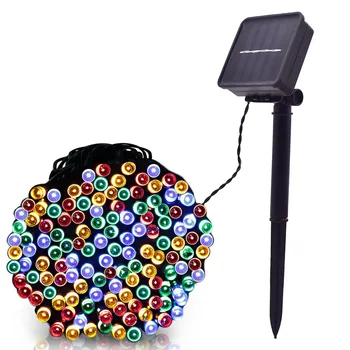 72ft 200 LED 8 ModesSolar String Lights Fairy String Lights Waterproof Decorative Led String Lights for Garden Wedding Xmas
72ft 200 LED 8 ModesSolar String Lights Fairy String Lights Waterproof Decorative Led String Lights for Garden Wedding Xmas