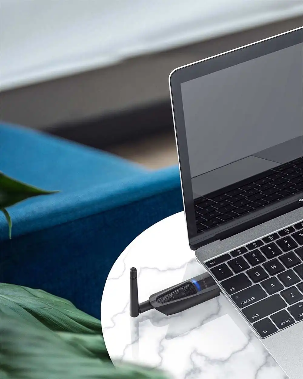 BlitzWolf BW-BR1 Pro Wireless bluetooth V5.0 USB Receiver Audio Transmitter 2 in 1 Adapter for PC/TV