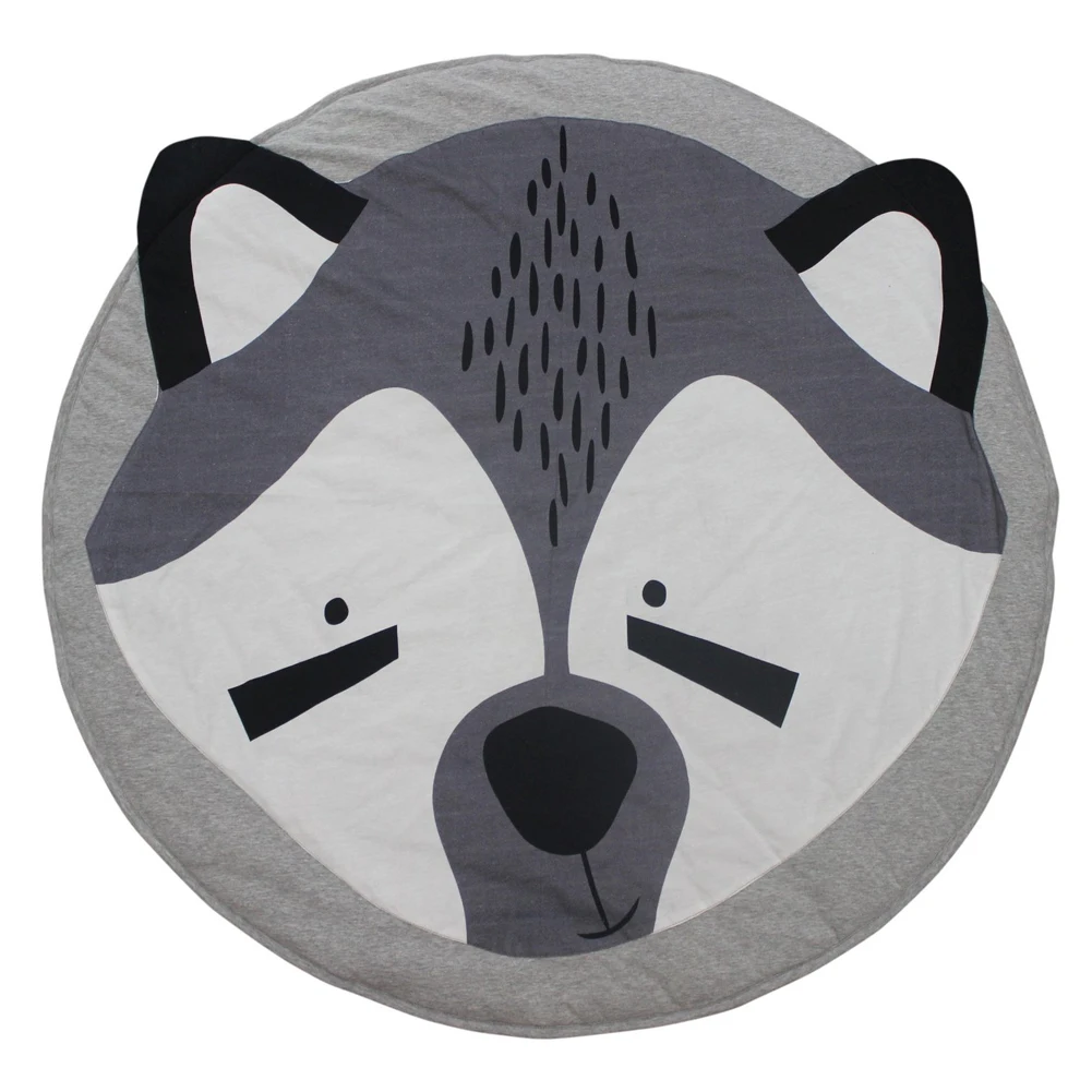 Baby Kids Floor Easy Clean Washable Animal Print Non Slip Game Blanket Crawling Pad Soft Round Play Mat Nursery Rug Cotton Blend
Baby Kids Floor Easy Clean Washable Animal Print Non Slip Game Blanket Crawling Pad Soft Round Play Mat Nursery Rug Cotton Blend