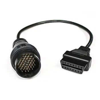 38Pin Car Diagnostics Connector Cable for BENZ 38 Pin Male to 16 Pin Female OBD2 OBDII Connector Adapter Diagnostics Tool
38Pin Car Diagnostics Connector Cable for BENZ 38 Pin Male to 16 Pin Female OBD2 OBDII Connector Adapter Diagnostics Tool