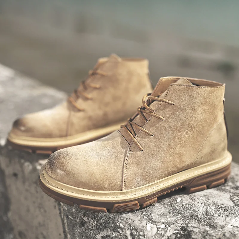 New Men Boats man Ankle Boots Leather Oxford sole Man Snow Boots Lace-up Male cowboy boots Winter Sneakers %N888
New Men Boats man Ankle Boots Leather Oxford sole Man Snow Boots Lace-up Male cowboy boots Winter Sneakers %N888