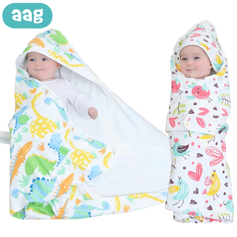 

AAG Cotton Baby Sleeping Bag Newborn Envelope for Discharge Baby Sleepsack Bag Swaddle Wrap Stroller Diaper Cocoon for Newborns