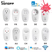 Sonoff S26 Smart Home Automation Module WiFi Smart Socket 220V 10A EU/US/UK Power Outlet Voice Control Via Alexa Google Home APP Sonoff S26 Smart Home Automation Module WiFi Smart Socket 220V 10A EU/US/UK Power Outlet Voice Control Via Alexa Google Home APP